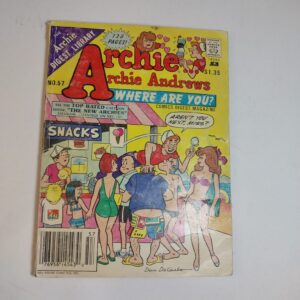 Archie Andrews Where Are You Comic Digest #57 1988