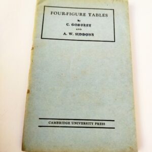 FOURFIGURE TABLESC. GODFREYA W. SIDDONS 1965