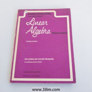 Schaum's Outline of Linear Algebra" by Seymour Lipschutz.