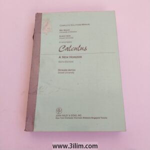 "Complete Solutions Manual" for a textbook titled "Calculus: A New Horizon, Sixth Edition".